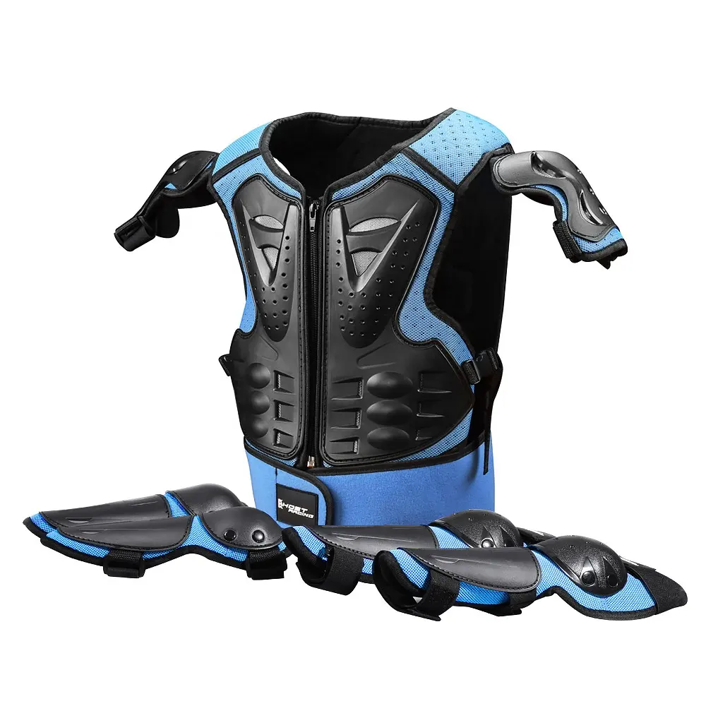 Universal 4-13 Years Child Kids Motocross Full Body Protector Armor Vest Waistcoat Motorcycle Cycling Downhill Elbow Knee Armor