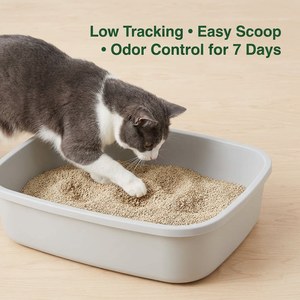 Arena para Gatos de <span class=keywords><strong>Tofu</strong></span> de Aglutinación Rápida, Biodegradable, Control Natural del Olor |   Gránulos de <span class=keywords><strong>Tofu</strong></span> Ecológicos, Bajos en Polvo y Aptos para el Inodoro - Product Image 3