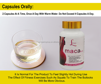 Capsule Maca Haute Dose Pour Augmenter Fesses et Hanches, Grossir le Derrière, Soulever les Hanches, et Raffermir le Galbe des Fesses