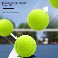 Lot de 10 balles de tennis d'entraînement haute élasticité durables pour la pratique sportive – Vente directe et production