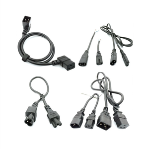 Câble d'alimentation noir avec prise <span class=keywords><strong>secteur</strong></span> européenne vers IEC C9, 2 m, assemblage de câbles - Product Image 5