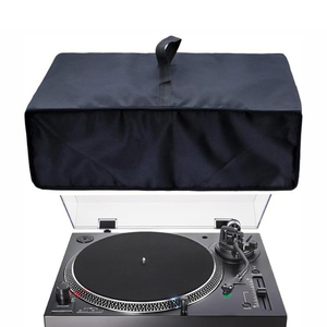Funda antipolvo para tocadiscos de tela Oxford, accesorio de audio para el hogar, resistente al agua y a los arañazos, en oferta. - Product Image 4