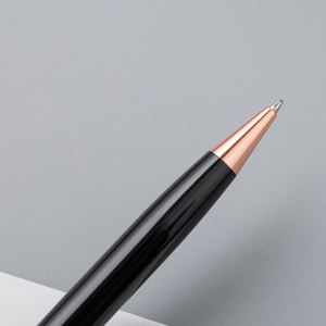 Black Rose Gold Metal Click <b>Ballpoint</b> <b>Pen</b>, Executive Signature <b>Pen</b> with Custom Logo for Office, Business & Corporate Gifts - Product Image 5