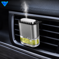 Diffuseur d'aromathérapie en métal pour grille d'aération de voiture, mini-clip de parfum liquide, désodorisant, avec logo personnalisé, vente en gros, garantie 1 an