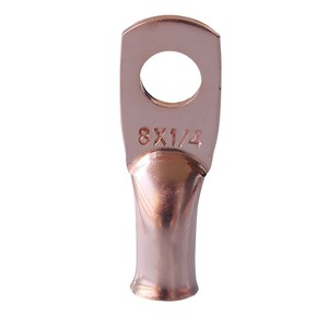 Bloque de Terminales de Cobre AWG para Ingeniería Química, Calibre 8-10, Redondo, de Crimpado Fijo, Estilo Americano - Product Image 2