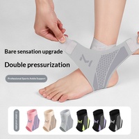 Protection de la cheville anti-entorse respirante antidérapante élastique pour le basketball, le football, la course à pied, la gym, soutien réglable unisexe