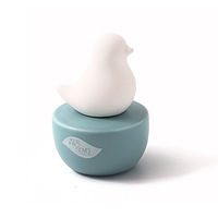 Diffuseur d'huile aromatique en céramique blanche Design animal Bouteille d'air de voiture essentielle et sans parfum sans batterie non électrique