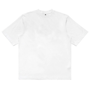 Odm 260 Gsm Heavy Weight 100% Camiseta de algodón para hombres Diseño personalizado Camiseta de cuello redondo en blanco de punto con patrón de impresión - Product Image 6