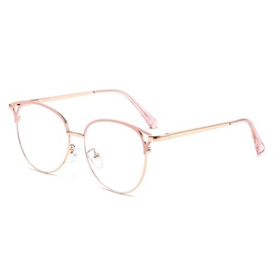 Nuova lente piatta Anti luce blu alla moda e personalizzata per le celebrità femminili di Internet con <span class=keywords><strong>la</strong></span> <span class=keywords><strong>cornice</strong></span> degli occhiali dell'orecchio di gatto - Product Image 5