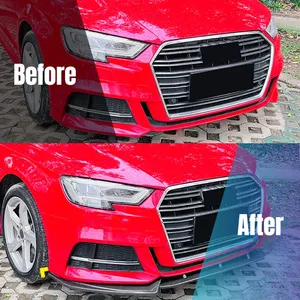 Para Audi A3 S3 8V Sline 2017-2020, alerón delantero, labio protector inferior, difusor, protector de parachoques, decoración, kit de carrocería, tuning - Product Image 4