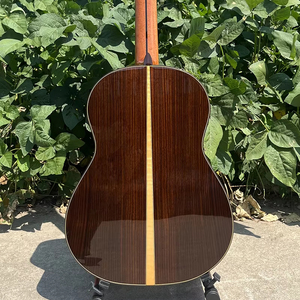<span class=keywords><strong>Guitarra</strong></span> Clásica Española de Alta Gama, Marca Aiersi, con Tapa de Abeto Macizo, Diseño con Incrustaciones de Arce Rizado, Cuerpo de Palisandro, Buen Sonido - Product Image 1