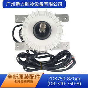 ZDK750-8ZGm มอเตอร์พัดลมกลางแจ้ง DC 5.0 มม. โลหะสำหรับเครื่องปรับอากาศ DR-310-750-8 - Product Image 5