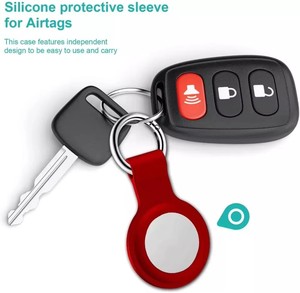 <span class=keywords><strong>Precio</strong></span> de fábrica OEM logotipo personalizado 100 Uds MOQ Fundas protectoras de silicona para Airtags perro airtags pu airtags - Product Image 4