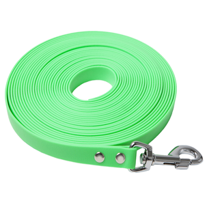 Correa de perro envuelta en <span class=keywords><strong>PVC</strong></span> de lujo, cuerda impermeable para collar de cachorro con cinta adhesiva, estilo clásico y de moda para caminar y entrenar mascotas - Product Image 2