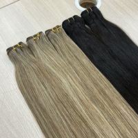 Extensions de cheveux humains lisses 100% Remy 11A, fournisseurs de livraison directe, lots vierges non traités en gros, mèches péruviennes, double trame à la machine
