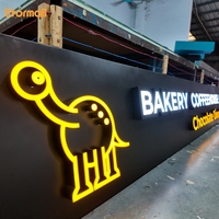 Affichage LED personnalisé en acrylique, panneau LED portable pour extérieur, enseigne LED en acier, enseignes LED pour magasins et entreprises