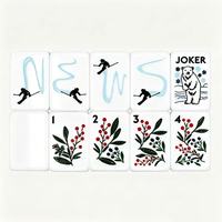 Ensemble de Mahjong Américain Portable et Moderne en Acrylique, 5 Couches, 160 Tuiles, Motif Neige Sculptée, de Luxe, pour le Divertissement Familial