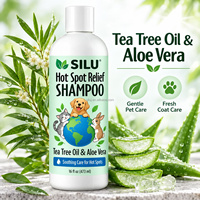 Shampoo pour animaux de compagnie SILU Private Label pour chiens et chats, huile d'arbre à thé, aloe vera, shampooing concentré pour chiens, toilettage des animaux, OEM ODM en gros