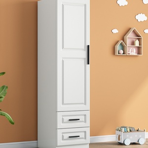 Armario Moderno y Sencillo de Una Puerta, Ahorra Espacio, Armario Estrecho para Niños, Armario de Madera, 2022 - Product Image 3
