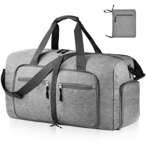 <b>40L</b>/65L Foldable <b>Duffel</b> <b>Bag</b> Water-Repellent Travel Backpack Lightweight Carry <b>Bag</b> for Overnight Weekender Sports - Product Image 1