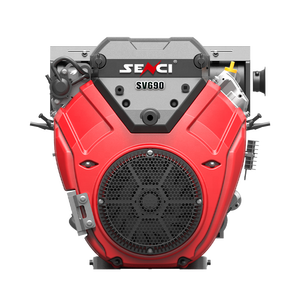 New Popular 24.5HP Twin Cylinders Forced Air-Cooling OHV Engine Assembly Gasoline Machinery Engines