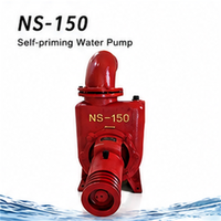 Pompa Air Irigasi Pertanian NS-50 80 100 2 3 4 Inch, Pompa Sentrifugal Self-Priming untuk Transfer Air Pertanian