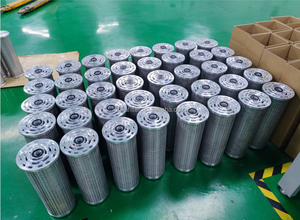 Htc טורבינת dilute שמן תחנת נירוסטה הידראולי חומר מסנן המשמש מסנן מחסנית שמן דופלקס - Product Image 3