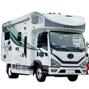 Dirección izquierda 6 metros Camper sistema híbrido caja de cambios automática AWD Drive Metal portaequipajes asientos de tela <span class=keywords><strong>Euro</strong></span> VI emisión R16 ACC - Product Image 1
