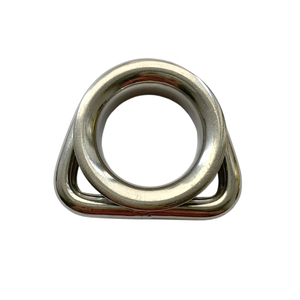 ห่วงรูปตัว D สแตนเลสขัดเงาสีเงิน พร้อมขนาดที่กำหนดเองได้ - Product Image 1