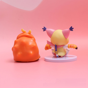 H5.5-8CM 8 piezas=1 set Mini Figuras de Acción de <span class=keywords><strong>Agumon</strong></span>, Monstruos de Batalla Digitales, Adornos para Tartas para Máquinas de Garras - Product Image 5