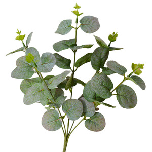Planta Artificial de Eucalipto Laixing de 36 cm, Flor de Seda para Decoración del Hogar y Bodas - Product Image 5