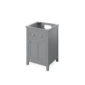 Gray Solid Wood Floor Standing Bathroom Vanity <b>Cabinet</b> Single Door Traditional Vanities Custom Manufacturer Factory Vanities - Product Image 3