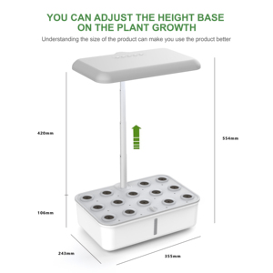 Tuya Wifi Smart Hydroponics Growing Systems Mini Indoor Home Grow Light Smart Garden Planter Herb Seed Sprouter Kit SGH01 - Product Image 3