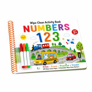 Libro de Pintura de Acuarelas Personalizado <span class=keywords><strong>para</strong></span> Niños, Reutilizable, sin Desorden, Libro <span class=keywords><strong>para</strong></span> Colorear, Impresión con MOQ Bajo - Product Image 4