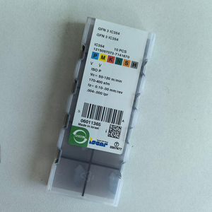 Plaquette de tournage CNC GFN 3 IC354 de marque Iscar, en carbure de tungstène, pour acier/acier inoxydable, porte-outil, revêtement CVD/PVD, HRC40-55 1 - Product Image 3