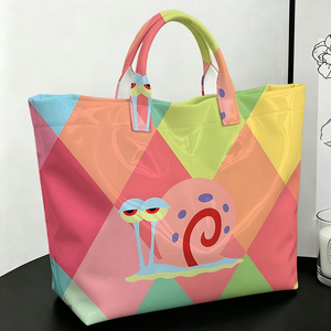 Sac fourre-tout en PVC <span class=keywords><strong>Gary</strong></span> l'<span class=keywords><strong>Escargot</strong></span>, sac à main léger, sac de voyage portable grande capacité, sac à bandoulière pour trajets quotidiens - Product Image 4