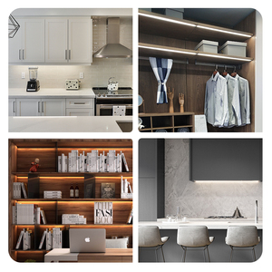 ETL CE Dễ dàng cài đặt Wall Mount Frosted rõ ràng T5 Closet Ống 3000K 6000K nhôm vuông có thể kết nối T5 <span class=keywords><strong>LED</strong></span> ánh sáng nội các - Product Image 5