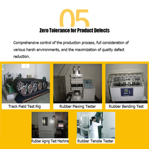 맞춤형 소형 고무 트랙 유압 굴삭기 트랙 신발 새로운 ISO9001 인증 건설 기계 부품 - Product Image 6