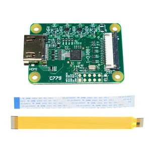Tiêu Chuẩn HDMI-Tương Thích Để CSI-2 Adapter Board Đầu Vào Cho 1080p25fp Cho Raspberry Pi 4B 3B 3B + Zero W