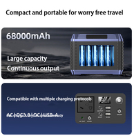 Centrale Électrique Portable ESG en Stock, Batterie 200W 500W 1000W 2000W 2400W 3000W, Générateur Solaire 120V 230V pour Alimentation de Secours d'Urgence