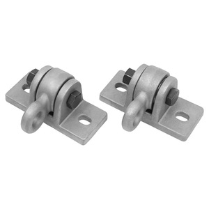 Gancho oscilante de aluminio con capacidad de carga de 220 libras, soporte colgante para columpios de exterior, uso doméstico - Product Image 2