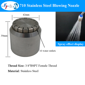 Buse de soufflage en acier inoxydable YS <span class=keywords><strong>710</strong></span> buse d'air de dépoussiérage, buse de séchage d'air à filetage interne <span class=keywords><strong>710</strong></span>, buse de soufflage <span class=keywords><strong>710</strong></span> - Product Image 2