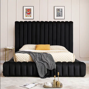 <span class=keywords><strong>Lit</strong></span> en tissu de design italien, cadre de <span class=keywords><strong>lit</strong></span> en bois, <span class=keywords><strong>lit</strong></span> king <span class=keywords><strong>size</strong></span> confortable, lits <span class=keywords><strong>queen</strong></span> <span class=keywords><strong>size</strong></span> - Product Image 1