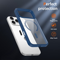 Étui de téléphone portable magnétique à chargement sans fil avec bouton caméra cachée pour iPhone 14 15 16 Plus 16 17 18 Pro Air Pro Max