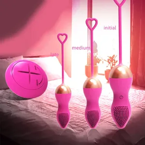 Boules <span class=keywords><strong>de</strong></span> Kegel avec télécommande sans fil, <span class=keywords><strong>Geisha</strong></span>, exercices <span class=keywords><strong>de</strong></span> resserrement musculaire, boules vaginales Ben Wa, œuf vibrant, jouet sexuel pour femmes - Product Image 5