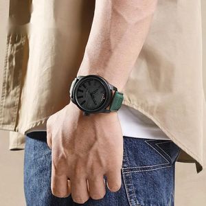 Montre pour homme NAVIFORCE NF9202L, marque haut de gamme, bracelet en silicone, montre sport décontractée, chronographe de luxe, montre avec affichage du jour, Reloj - Product Image 5