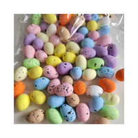 Oeufs de Pâques en mousse Joyeuses Pâques Décorations Peint Oiseau Pigeon Oeufs DIY Artisanat Enfants Cadeau Faveur Décor À La Maison Fête De Pâques