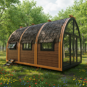 Casa Triangular de Verano de Diseño Nuevo, Profesional y de Lujo, Estructura de Acero Resistente a Terremotos, Lista <span class=keywords><strong>para</strong></span> Vacaciones - Product Image 1