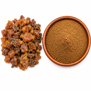 High Purity Balsamodendron Myrrh Hirabol Resin Powder Natural Aromatic Gum Ingredient for Food Industry <b>Raw</b> Material Plant Based - Product Image 1