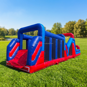 Parcours <span class=keywords><strong>d</strong></span>'obstacles gonflable géant, château gonflable commercial, aire <span class=keywords><strong>de</strong></span> jeux pour enfants, terrain <span class=keywords><strong>d</strong></span>'entraînement aux obstacles en plein air - Product Image 2